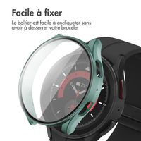 imoshion Coque rigide à couverture complète Samsung Galaxy Watch 5 40 mm - Vert foncé