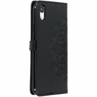 Etui de téléphone portefeuille Mandala iPhone Xr