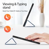 Dux Ducis Coque tablette Domo Apple iPad Air 11 pouces (2025) M3 / (2024) M2 / Air 5 (2022) / Air 4 (2020) - Bleu foncé