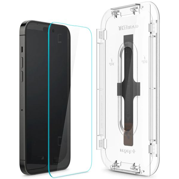 Spigen Protection d'écran en verre trempé GLAStR Fit + Applicator 2-pack Apple iPhone 14 Pro
