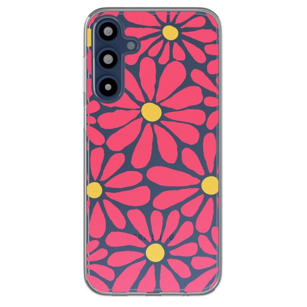 imoshion Coque design pour Samsung Galaxy A16 - Dusty Rose Flowers Connect