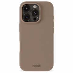 Holdit Coque Silicone Apple iPhone 16 Pro Max - Mocha Brown
