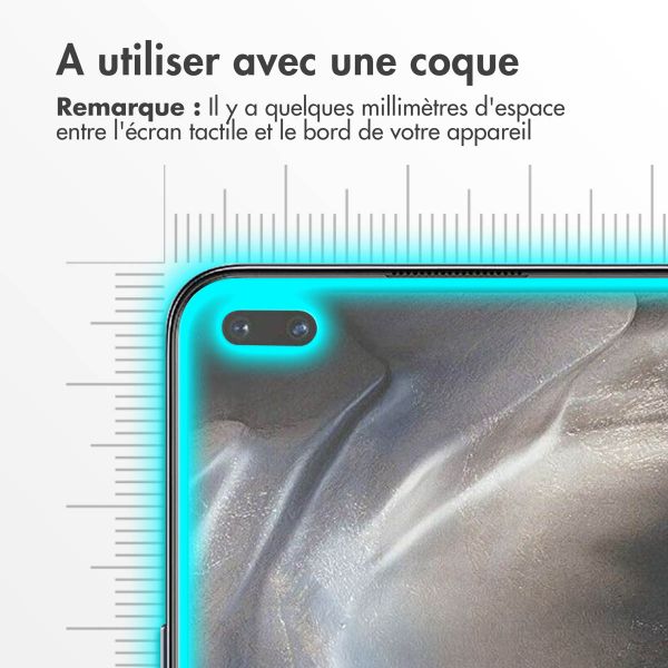 Accezz Protection d'écran en verre trempé OnePlus Nord
