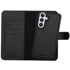 Selencia Étui portefeuille amovible Olyn avec MagSafe Samsung Galaxy S26 Plus - Noir