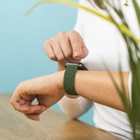 imoshion Bracelet en nylon tressé Amazfit GTR - Vert foncé