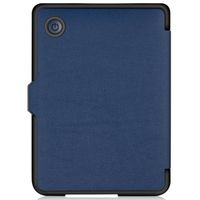 imoshion Étui de liseuse portefeuille Slim Hard Tolino Shine 4 - Bleu foncé