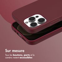 imoshion Coque Couleur Apple iPhone 12 (Pro) - Wine Red