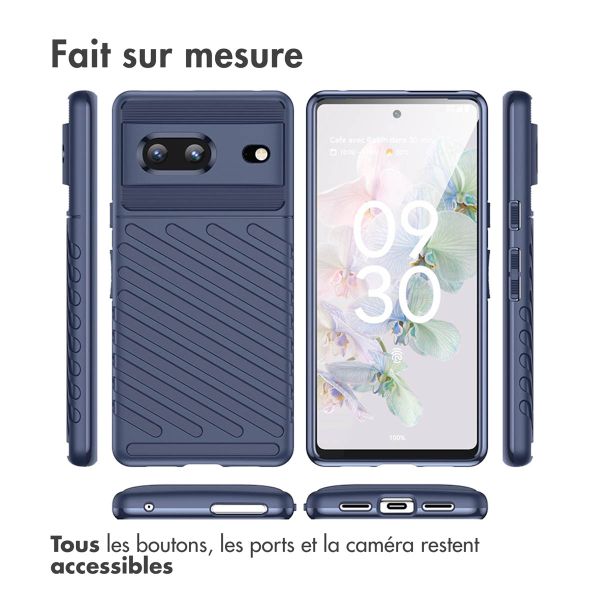 imoshion Coque Arrière Thunder Google Pixel 7 - Bleu