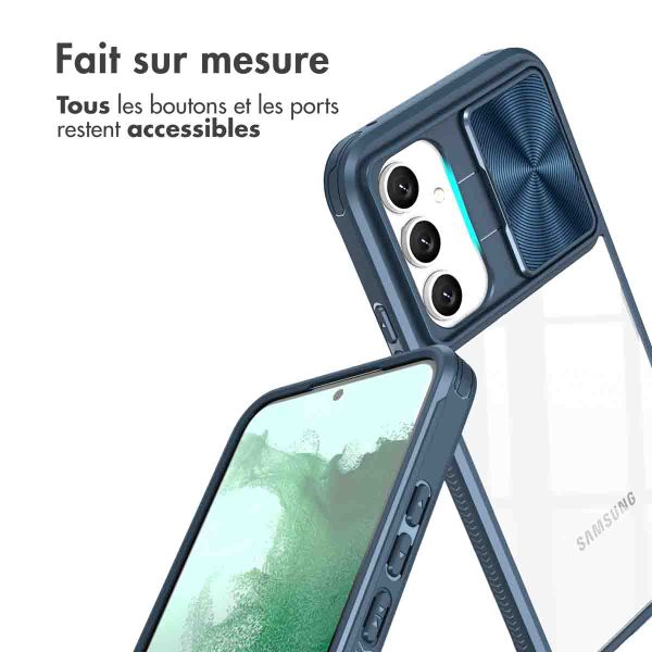 imoshion Coque arrière Camslider Samsung Galaxy A54 (5G) - Bleu foncé