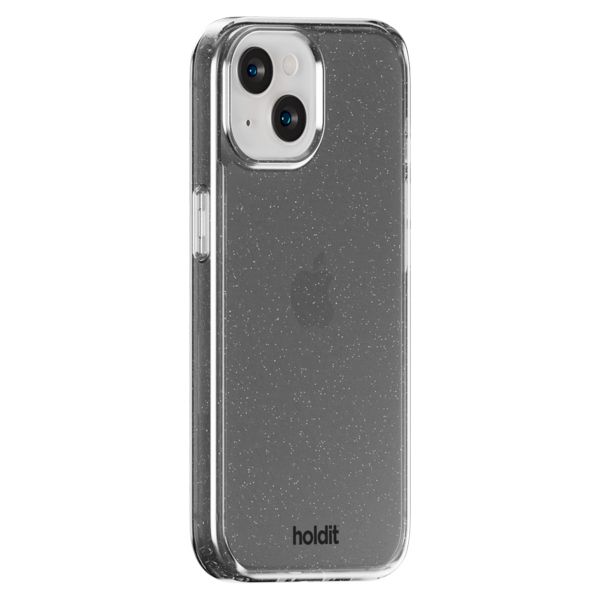 Holdit Coque Pailletée iPhone 13 / 14 / 15 - Black