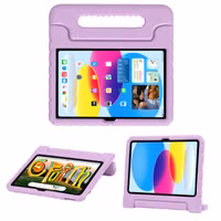 imoshion Coque kidsproof avec poignée Apple iPad 11 (2025) 11 pouces / iPad 10 (2022) 10.9 pouces - Lila