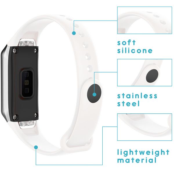 imoshion Bracelet silicone Samsung Galaxy Fit - Blanc