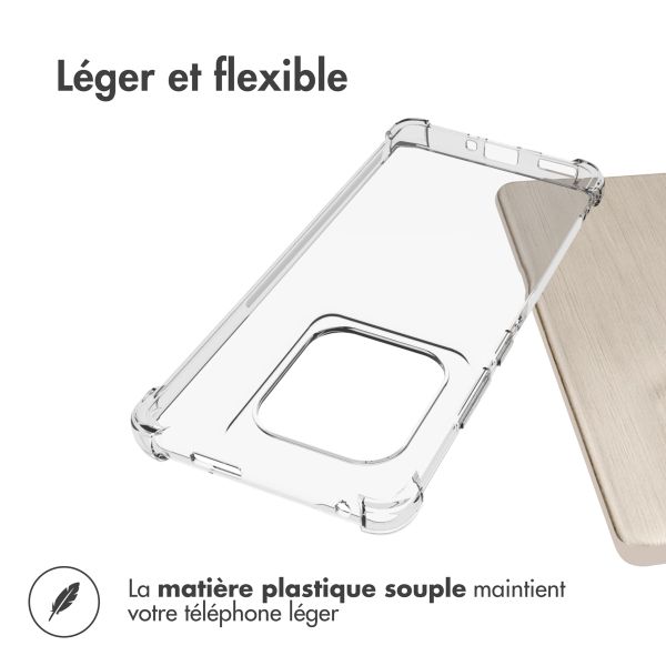 imoshion Shockproof Case Motorola Edge 50 Pro - Transparent