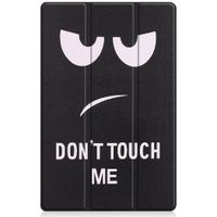 imoshion Coque tablette Design Trifold Lenovo Tab P11 / P11 Plus - Don't touch