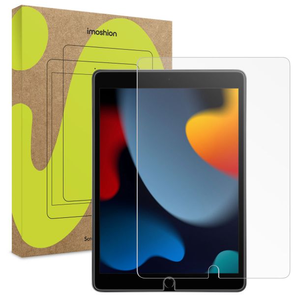 imoshion Protection d'écran en verre trempé iPad 9 (2021) 10.2 pouces / iPad 8 (2020) 10.2 pouces / iPad 7 (2019) 10.2 pouces - Transparent