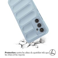 imoshion Coque arrière EasyGrip Samsung Galaxy A54 (5G) - Bleu clair