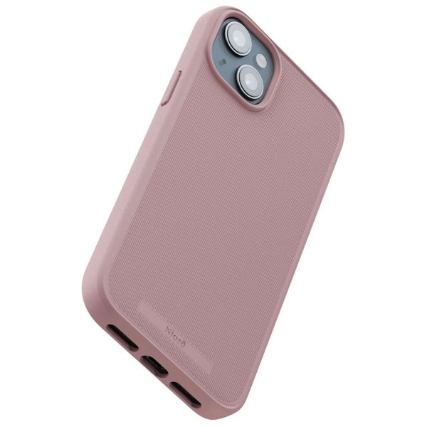 Njorð Collections Coque Slim MagSafe iPhone 15 Plus - Pink Blush