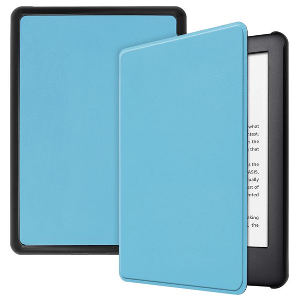 imoshion ﻿Slim Hard Sleepcover Amazon Kindle 10 - Bleu clair