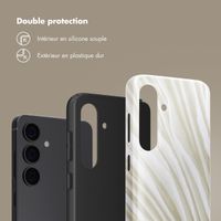 Selencia Coque arrière Vivid Samsung Galaxy S24 - Nature Light Brown