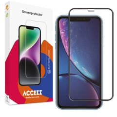 Accezz Protection d'écran en verre trempé Full Cover Apple iPhone 11 / Xr