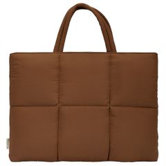 Selencia Sac ordinateur portables Vaya Puffy 16 pouces - Mocha Brown