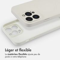 imoshion Coque Couleur avec MagSafe Apple iPhone 14 Pro Max - Beige
