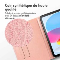 imoshion Coque tablette Apple iPad 11 (2025) 11 pouces A16 / iPad 10 (2022) 10.9 pouces - Rose Gold