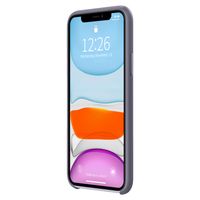 Valenta Coque en cuir Luxe iPhone 11 - Violet