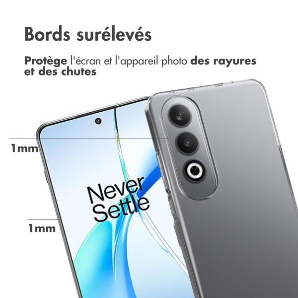 Accezz Coque Clear OnePlus Nord CE 4 - Transparent