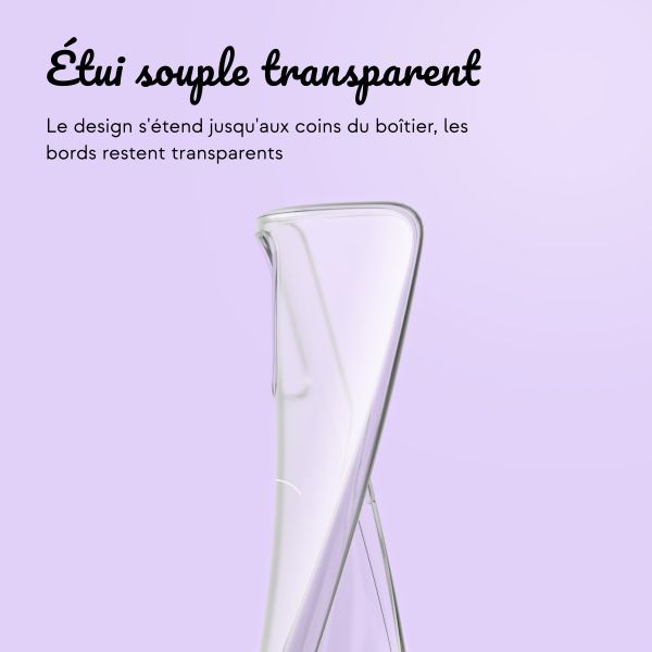 Coque personnalisée avec un cœur élégant Samsung Galaxy A53 - Transparent