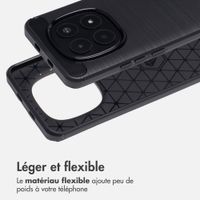 imoshion Coque Brushed Xiaomi Redmi Note 15 (5G) - Noir