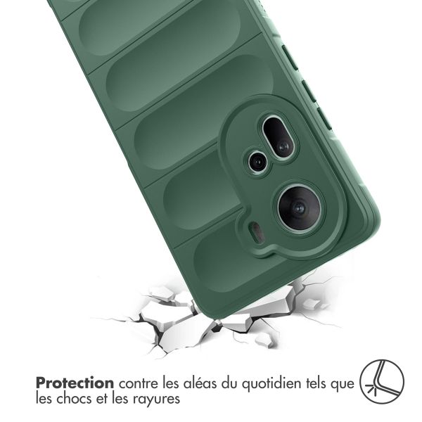 imoshion Coque arrière EasyGrip Oppo Reno 11 - Vert foncé