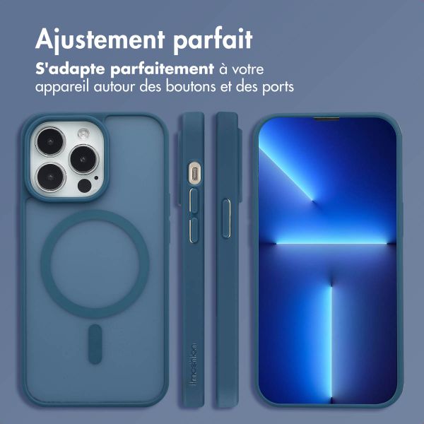 imoshion Coque Color Guard avec MagSafe iPhone 13 Pro - Bleu foncé