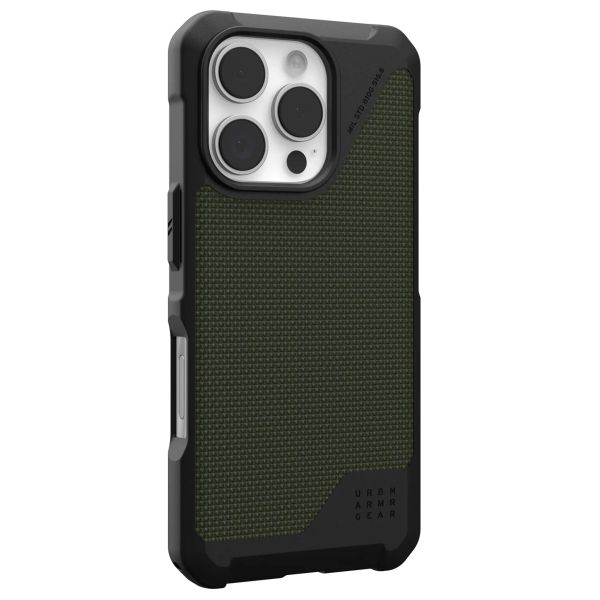 UAG Coque Metropolis LT MagSafe iPhone 16 Pro - Kevlar Olive