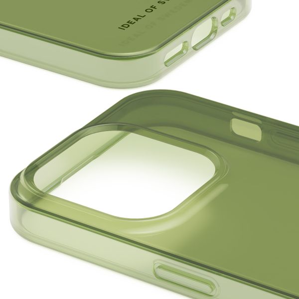 iDeal of Sweden Coque Clear Apple iPhone 15 Pro Max - Khaki