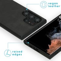 imoshion Etui de télephone luxe 2-en-1 amovible Samsung Galaxy S23 Ultra - Noir