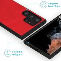 imoshion Etui de télephone luxe 2-en-1 amovible Samsung Galaxy S23 Ultra - Rouge