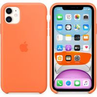 Apple Coque en silicone Apple iPhone 11 - Vitamin C