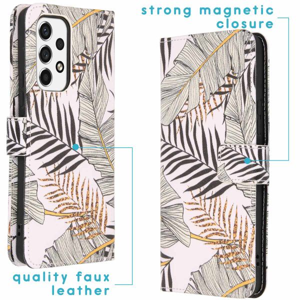 imoshion Coque silicone design Samsung Galaxy A53 - Glamour Botanic