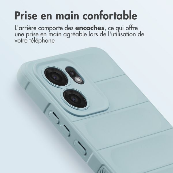 imoshion EasyGrip Backcover Oppo Reno 13 F (5G) - Bleu clair