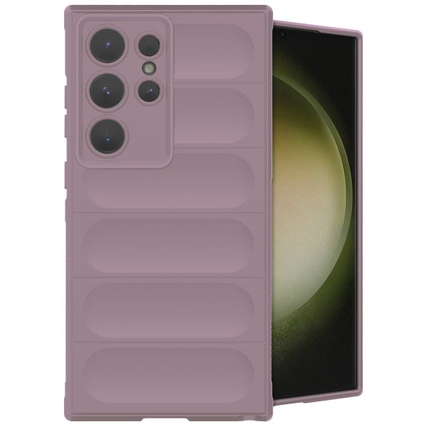 imoshion Coque arrière EasyGrip Samsung Galaxy S24 Ultra - Violet