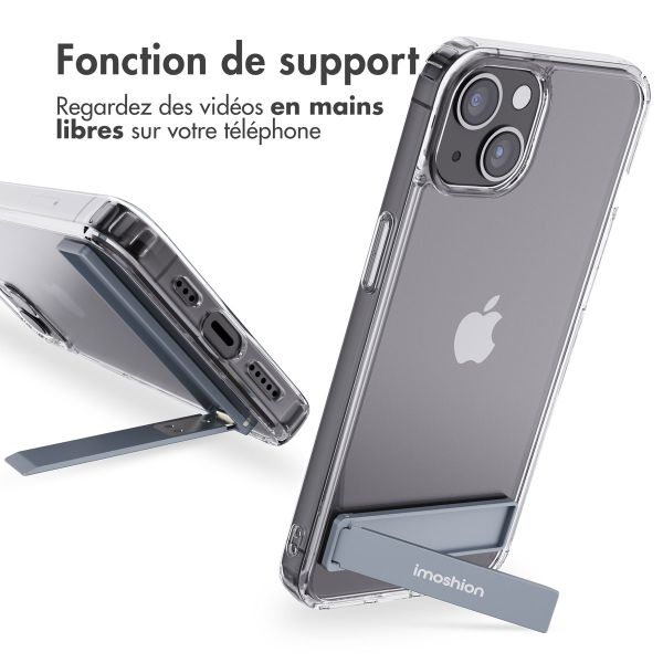 imoshion Coque Stand Apple iPhone 13 - Transparent