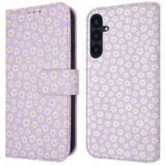 imoshion Étui de télephone portefeuille Design Samsung Galaxy A35 - White Daisy