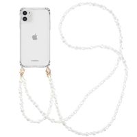 imoshion Coque avec dragonne + bracelet Apple iPhone 11 - Perles Cœurs