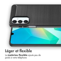 imoshion Coque Brushed Samsung Galaxy A16 - Noir