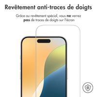 imoshion Protection d'écran en verre trempé iPhone 16 Pro