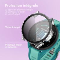 imoshion Coque rigide à couverture complète Garmin Forerunner 165 / 165 Music - Transparent