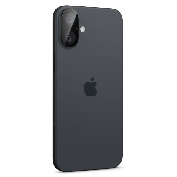 Spigen GLAStR EZ Fit Optik Protection d'objectif de caméra (pack de 2) Apple iPhone 16 Plus - Noir