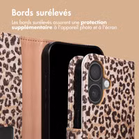 imoshion Étui de télephone portefeuille Design Apple iPhone 17 - Leopard Mood