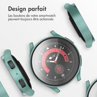 imoshion Coque rigide à couverture complète Samsung Galaxy Watch 6 44 mm - Vert foncé